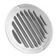 thumbnail image 4 of Cubierta de ventilación de rejilla redonda de salida de aire de salida de tubo de acero inoxidable de 100 mm/150 mm(100 mm), 4 of 8