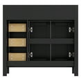 thumbnail image 2 of Eclife 36 Inch Black Bathroom Vanity without Top, Manufactured Wood, 2 of 10