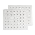 thumbnail image 1 of Kitchen Sink Mat, Set of 2, Non-Slip, 31 x 26 cm, White, 1 of 5