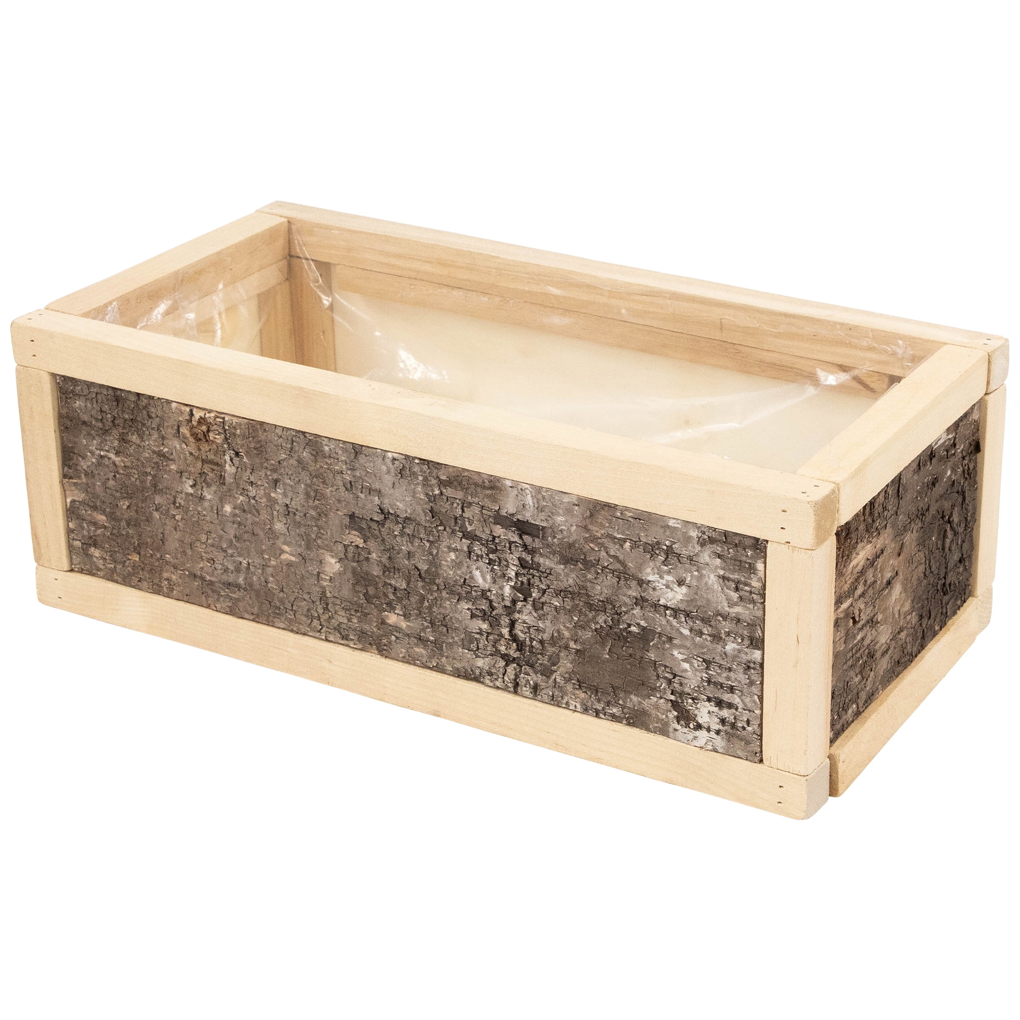 Northlight Rustic Wooden Storage Boxes  - 15.5" - Set of 2