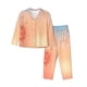 thumbnail image 1 of Fotbe The Sunset of Dandelion Conjunto de Pijama de Manga Larga para Mujer con Estampado, Ropa de Dormir de 2 Piezas, Conjunto de Casa Suave y Cómodo con Bolsillos-Small, 1 of 7
