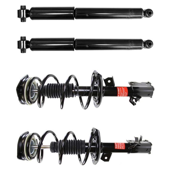 For Nissan Rogue 2012 2013 2014 2015 Monroe Front Rear Shocks Struts - BuyAutoParts