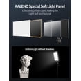 thumbnail image 2 of RALENO LED Video Light, Camera Light for Pictures Video Recording with 4000mAh Battery Support Type-C USB Power Supply, CRI>95 3200K-5600K Photo Light for Outdoor Photography Live Streaming Zoom Calls, 2 of 6