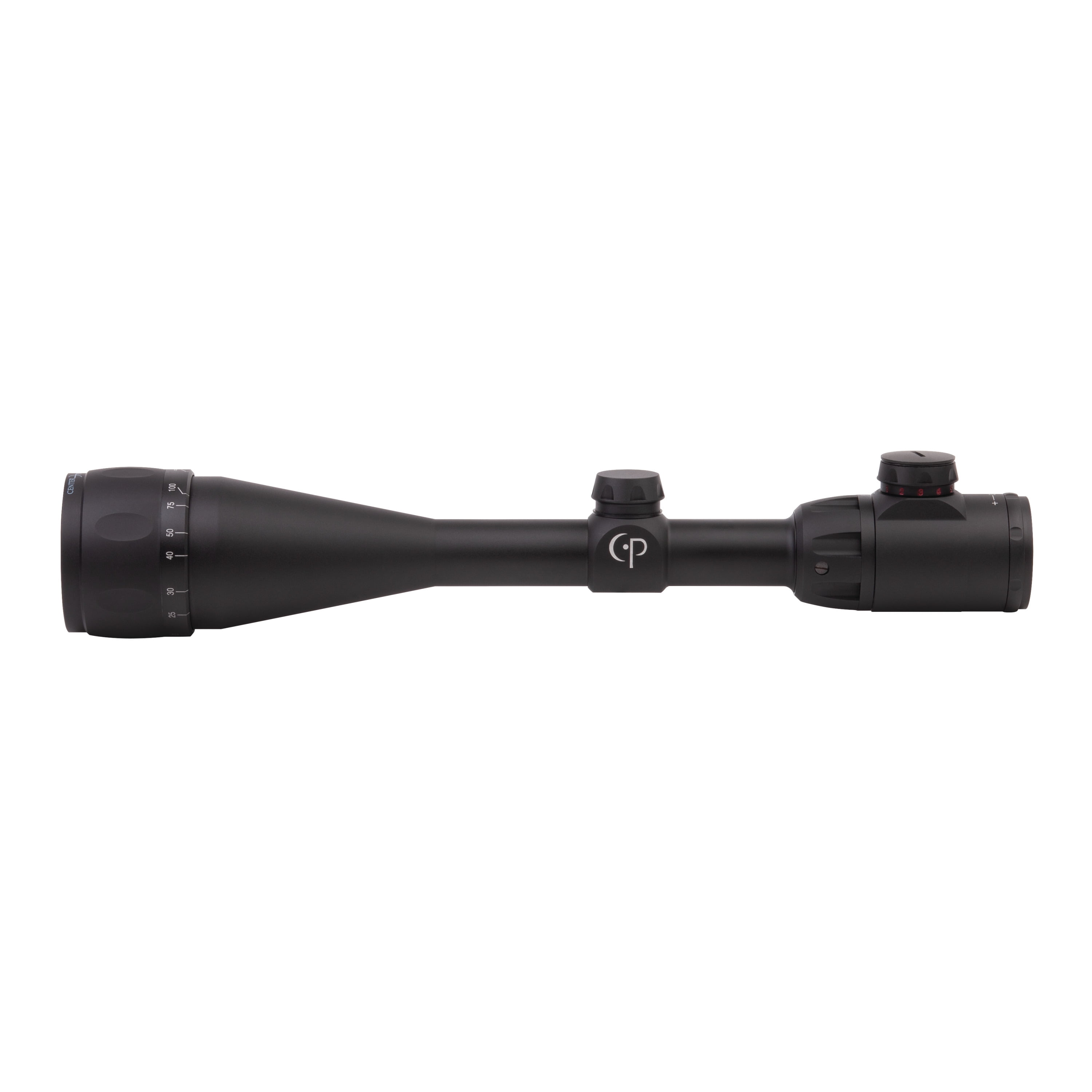 CenterPoint 6-20x50mm Magnification, Riflescope with Tag and BDC Illuminated Reticle (Black)