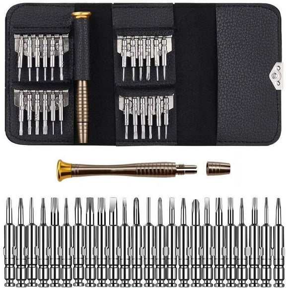 Professional tool set 25 pieces Including: Pentalobe screwdriver, Torx, Philips, Screwdriver for Smartphones, tablets and Other Micro-electronics