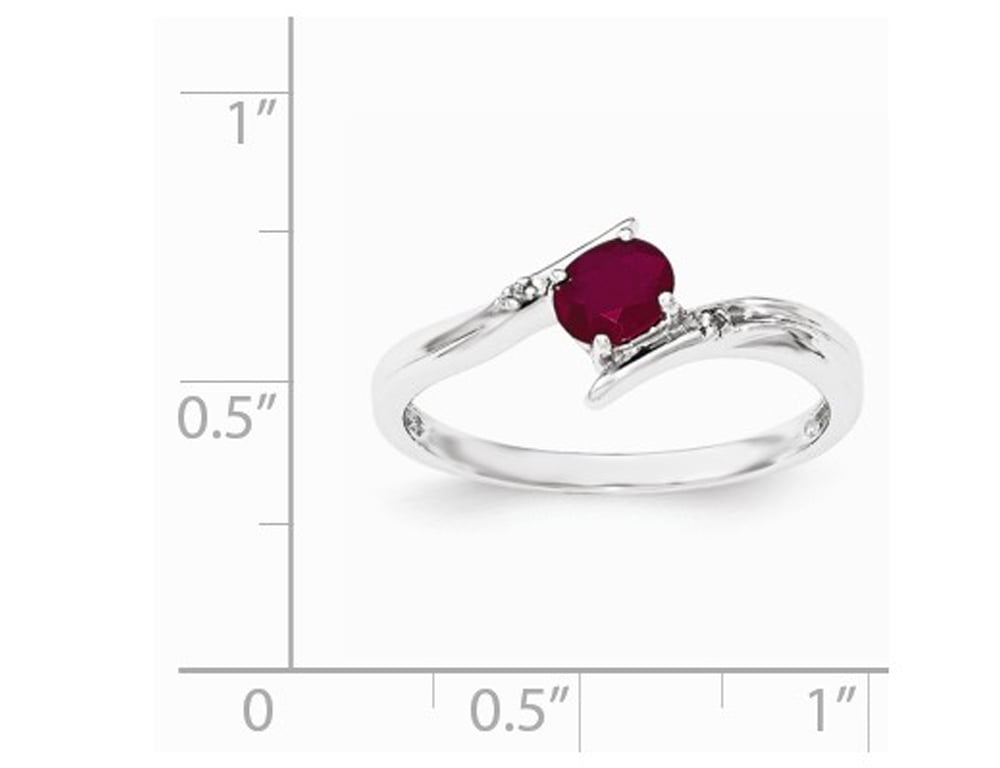 Wedding Engagement Band 0.65 Ct Genuine Ruby 925 Sterling Silver Channel Ring