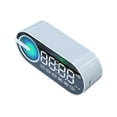 thumbnail image 2 of Altavoz de música Bluetooth, Altavoz Bluetooth Alarma dual Reloj despertador inteligente Altavoz Altavoz Bluetooth Diseño exquisito Jadeshay A, 2 of 8