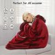 thumbnail image 2 of Sudadera Tipo Manta ZHAOCHENG con Capucha Grande Suave y Cálida para Hombres Mujeres y Adolescentes, 2 of 4