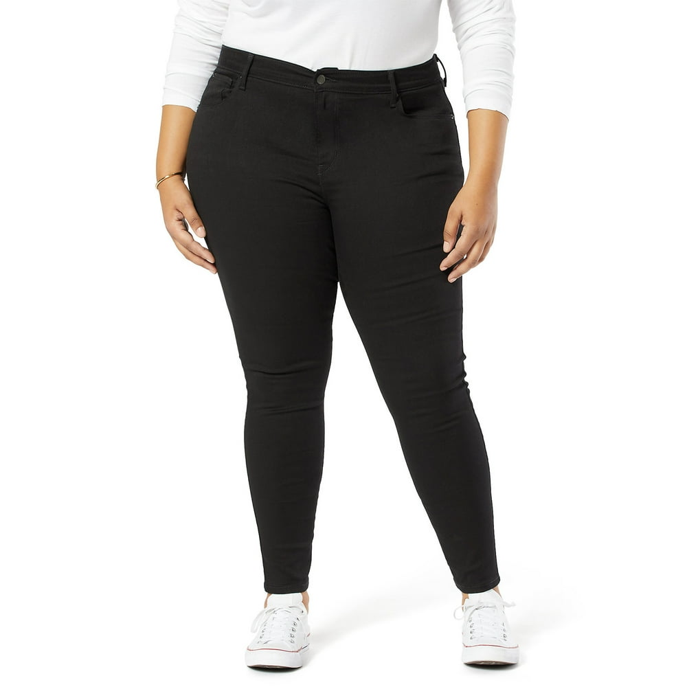 levi high waisted stretch jeans