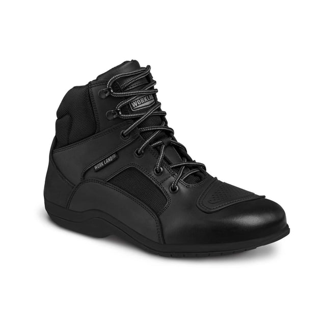 Botin motociclista hombre biker botas WORKLAND 80005 Negro negro 29 Workland 80005NAPANEG