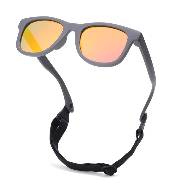 Gafas de sol COASION, flexibles, polarizadas, flexibles, para bebés de 0 a 12 m