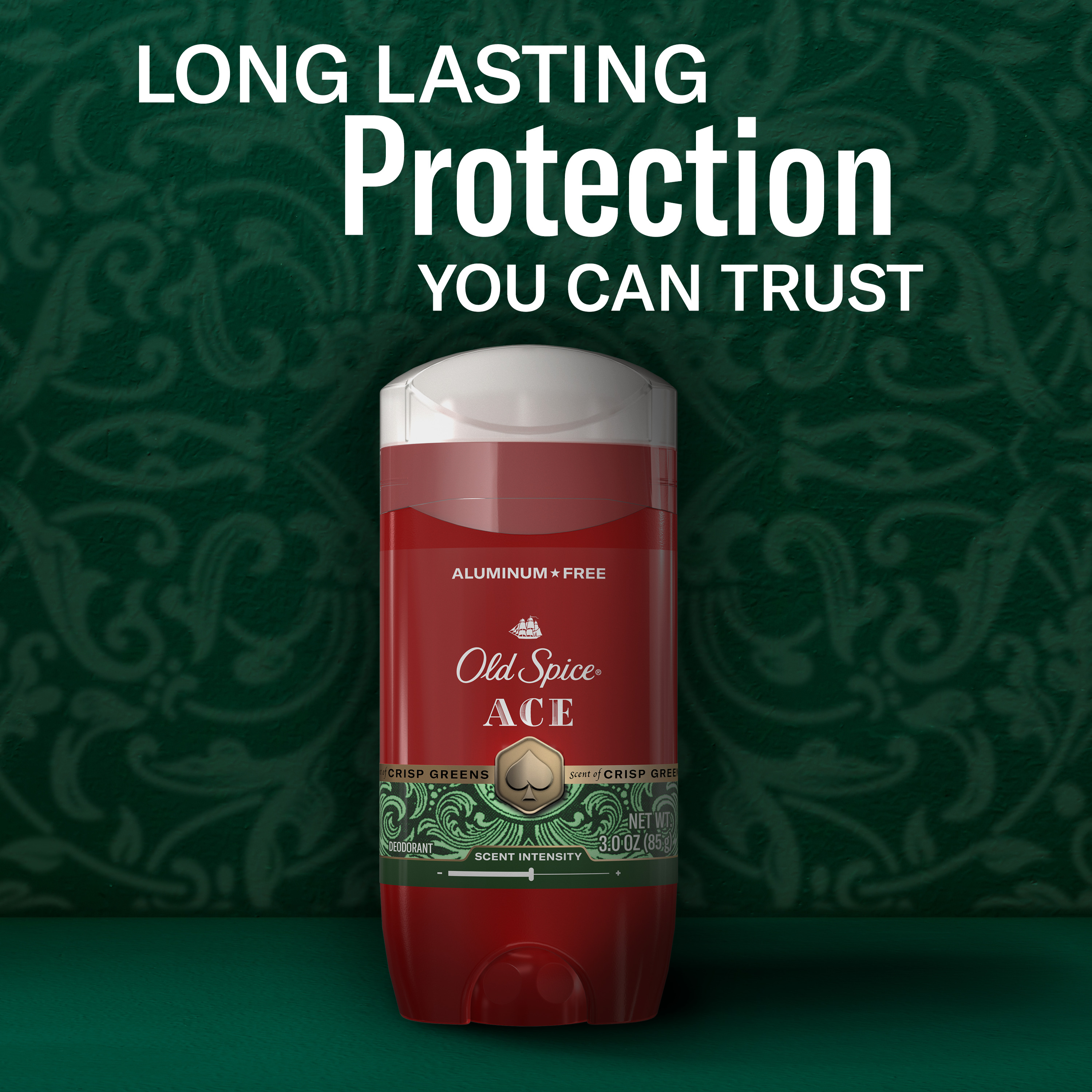 Old Spice Deodorant, Red Collection, Ace Scent, 3 oz