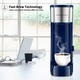 Vimukun 2in1 Single Serve Coffee Maker Brewer for KCup & Ground