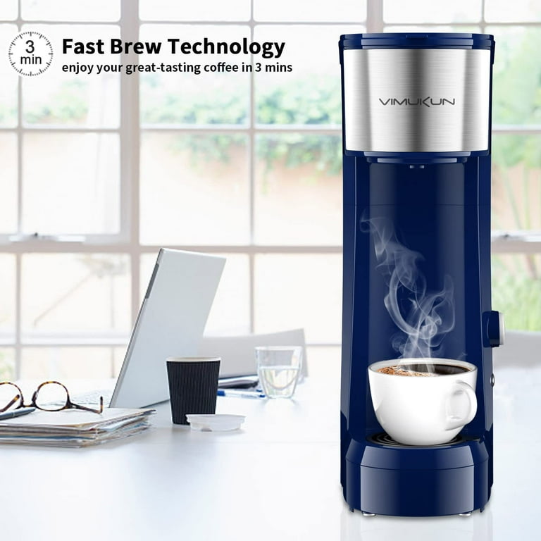 Vimukun Single Serve Coffee Maker Coffee Brewer Compatible with K
