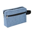 thumbnail image 1 of Double-Layer Fabric Travel Toiletry Bag - Sturdy, Spacious, with Handle/Hanging Rope, for Toiletries/Cosmetics/Stationery, 1 of 5