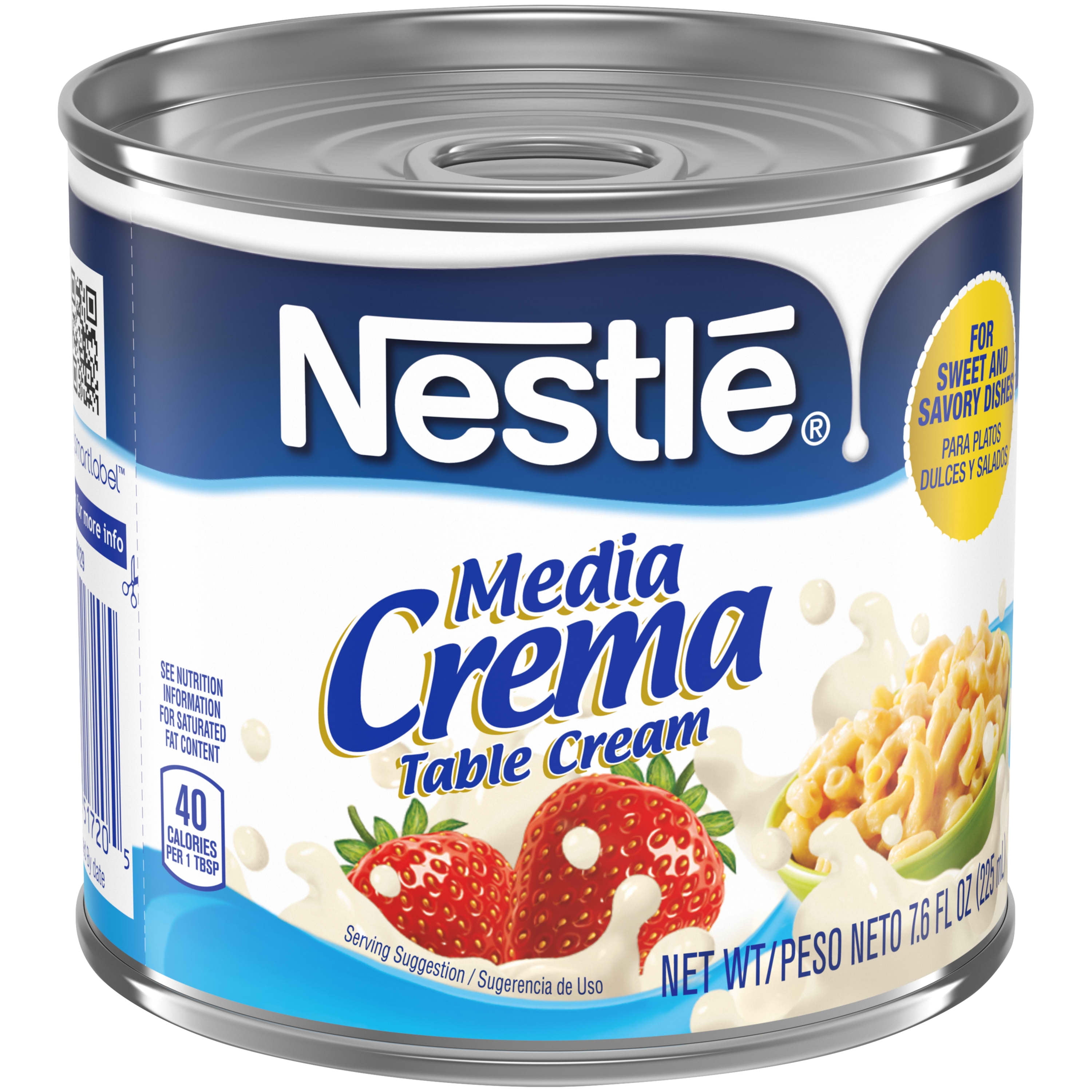 Nestle Media Crema Table Cream 7 6 Fl Oz Walmart Com
