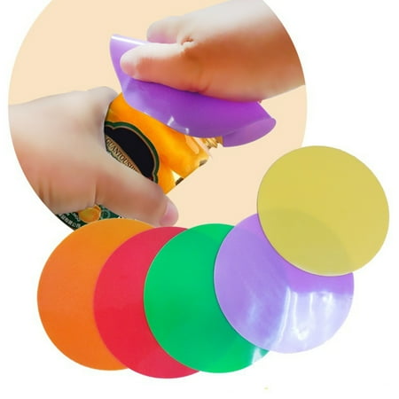 

Hariumiu Kitchen Stable Food-grade Can Opener Pad - Tear-resistant Silicone Design with Strong Grip for Easy Jar & Bottle Opening