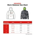 thumbnail image 2 of Rokka&Rolla Men's Half Zip Windbreaker (Exclusive on Walmart), 2 of 13
