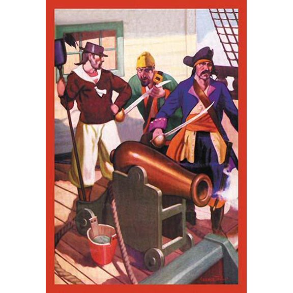 Captain Misson- Fine Art Canvas Print (20" x 30")