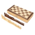 thumbnail image 2 of Tablero De Ajedrez De Madera Magnetismo Plegable Lab.G  Juego de Ajedrez, 2 of 4