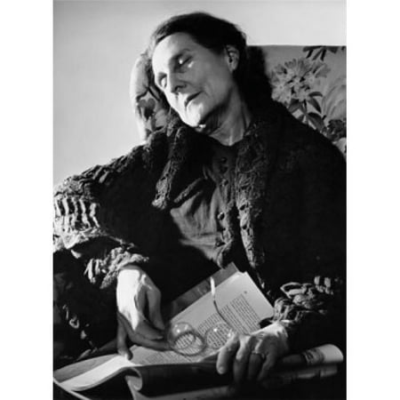Posterazzi SAL25548998 Senior Woman Sleeping in an Armchair Poster Print - 18 x 24 in.