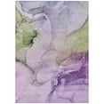 thumbnail image 2 of Addison Rugs Chantille Indoor/Outdoor Transitional Watercolors Purple Washable Rectangle Rug, 3' x 5', 2 of 6