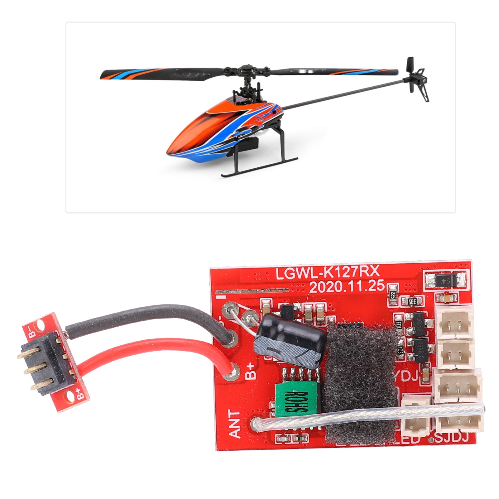 Circuit Board Br Model Helicopter BR6008 RC Helicopter Amazing 3CH