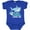 Royal Blue, variant on Inktastic My Great Grandma Loves Me with Cute Sharks Boys or Girls Baby Bodysuit