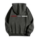 thumbnail image 4 of MHFRRA Sudadera con Capucha con Estampado de Letras para Un Uso Diario Cómodo, Ideal para Salidas Informales y Capas Elegantes Gris, 4 of 5