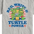 thumbnail image 3 of Teenage Mutant Ninja Turtles - Red White Turtle Power - Youth Short Sleeve Tee, 3 of 5