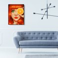 thumbnail image 2 of Cuadros Decorativos Taladro completo 5D DIY diamante pintura naranja chica bordado punto de cruz arte Sywqhk Nuevos Originales, 2 of 9