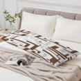 thumbnail image 6 of Modern Geometric Brown Body Pillow Cover 20 x 54 Inch Decorative Pillow Cover Abstract Minimalist Artwork Lines Lumbar Pillowcase Seasonal Rectangle Cushion Case for Couch Sofa Bed Living Room, 6 of 9