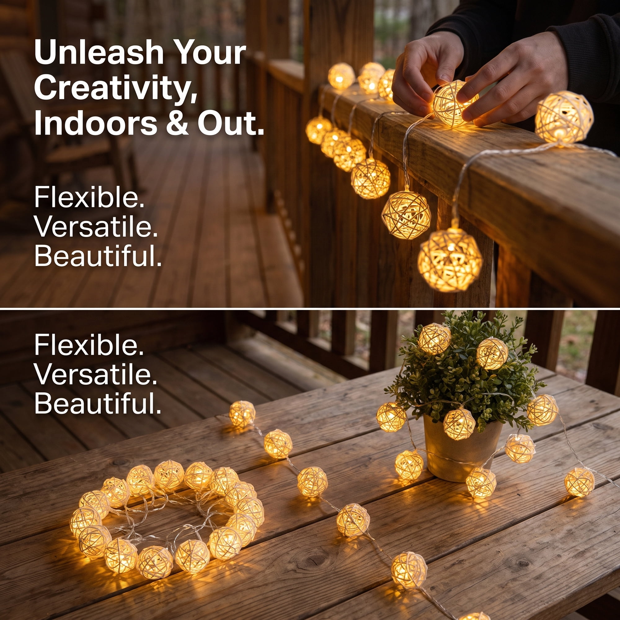 Unique Bargains Light for Use with Flexible Design 13.1 ft Battery Operated Twinkle Lights