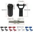 thumbnail image 3 of Maytalsory Aluminum Alloy Adjustable Front Rear Lowering Kit Front Lowering Kit Rear Lowering Kit 3PCS Lowering Kit Easy Install Silver, 3 of 6
