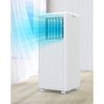 thumbnail image 1 of Aire acondicionado portátil DEXSO de 8000 BTU, aire acondicionado para habitaciones de hasta 350 pies cuadrados. Ft, deshumidificador incorporado, ventilador y modo de suspensión, incluye control remo, 1 of 5