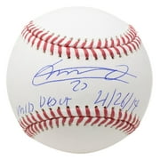 Vladimir Guerrero Jr. Signed Toronto Blue Jays MLB Baseball MLB Debut Insc JSA