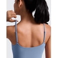 thumbnail image 5 of CRZ YOGA Butterlift Padded Workout Longline Sports Bras for Women U Back Crop Tank Tops, 5 of 6