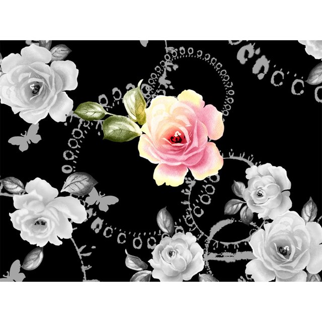 Diamond Painting (DB5067) Flor Cuadrada Artesanía (DM170 Rosa China) 30x40cm FLhrweasw Nuevo