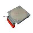 thumbnail image 4 of INTBUYING Pizza Dough Press Machine Manual Press Machine Stainless Steel 3-25mm Thickness, 4 of 10