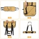 thumbnail image 5 of Sonducket Portador de leña de tela Oxford, organizador de troncos plegable portátil, bolsa de almacenamiento de palo de madera, bolsa de patio, carpas Caqui, 5 of 6