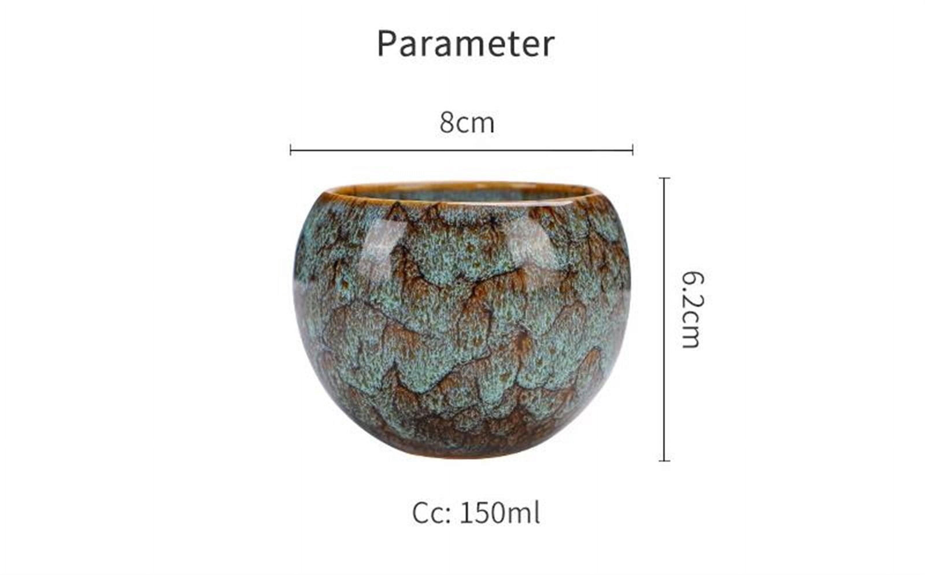 150ml Ceramic Tea Cup Clear Tea Water Cups Sets Japanese Tea Service Arabic Espresso Coffee Cup Chinese Kung Fu