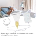 thumbnail image 4 of Large Capacity Urine Bag, Urine Collector Bag Easy To Use 1000ml Skin Friendly Reusable Silicone Unique Padded Edge Stable  For Hospital, 4 of 8
