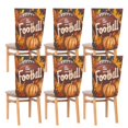 thumbnail image 2 of YAZAOO Chair Covers Set Home Kitchen Autumn Football Party Decor Seat Back Cover Protector, 2 of 6