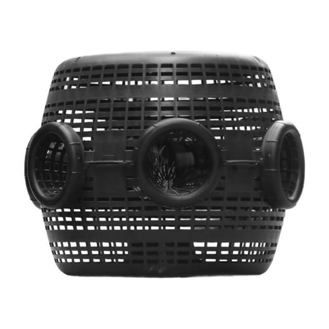 Almencla Fish Catching Cage Large Capacity Practical Loach Cage for Eel Loach Lobster Type D