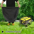 thumbnail image 3 of ifundom Universal Black Generator Cover Heavy Duty Waterproof Fabric with Rain Snow Sun Protection, 3 of 8