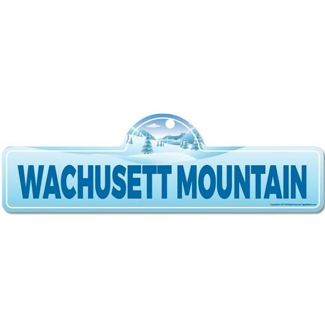 SignMission P-618 Wachusett Mountain 6 x 18 in. Wachusett Mountain Street Sign
