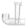 thumbnail image 2 of Esquirla Aquarium Oil Skimmer Outlet Pipe Durable Angle Adjustable for Filter Barrels 13mm, 2 of 8