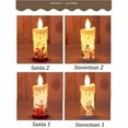 thumbnail image 3 of VONKY Christmas LED Candle Light Bright Flickering Bulb Battery Operated Realistic Flames Fake Candle Type 3, 3 of 9
