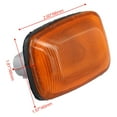 thumbnail image 3 of Yimiti Car Front Bumper Side Marker Turn Signal Lamp For Toyota For Cruiser Lc100 98-07-1Pc, 3 of 9