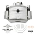 thumbnail image 3 of Detroit Axle - Front Left Brake Caliper for Ford Fusion Lincoln Zephyr MKZ Mazda 6 Mercury Milan Driver Side Brake Caliper w/ Bracket 2006 2007 2008 2009 2010 2011 2012 2013 Replacement, 3 of 8